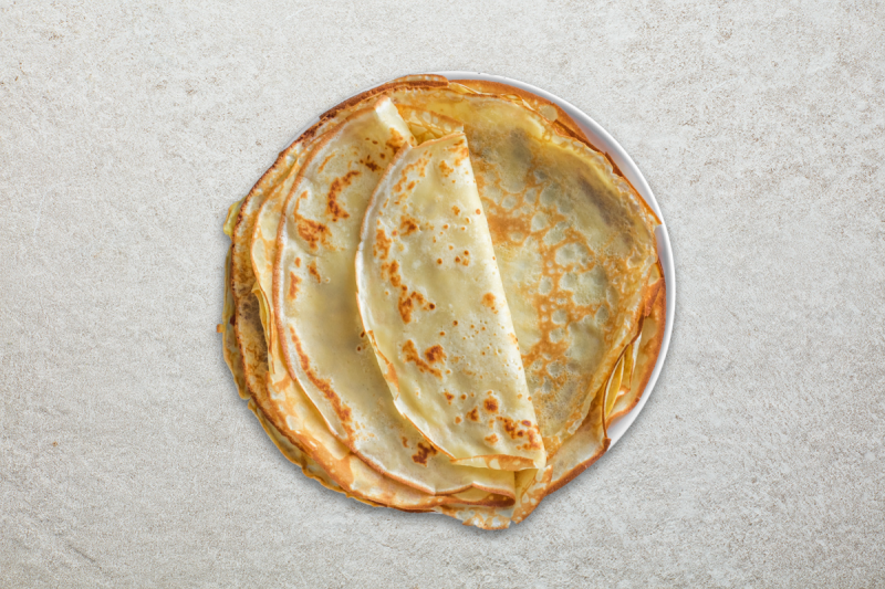 15 Plain Homemade Crepes